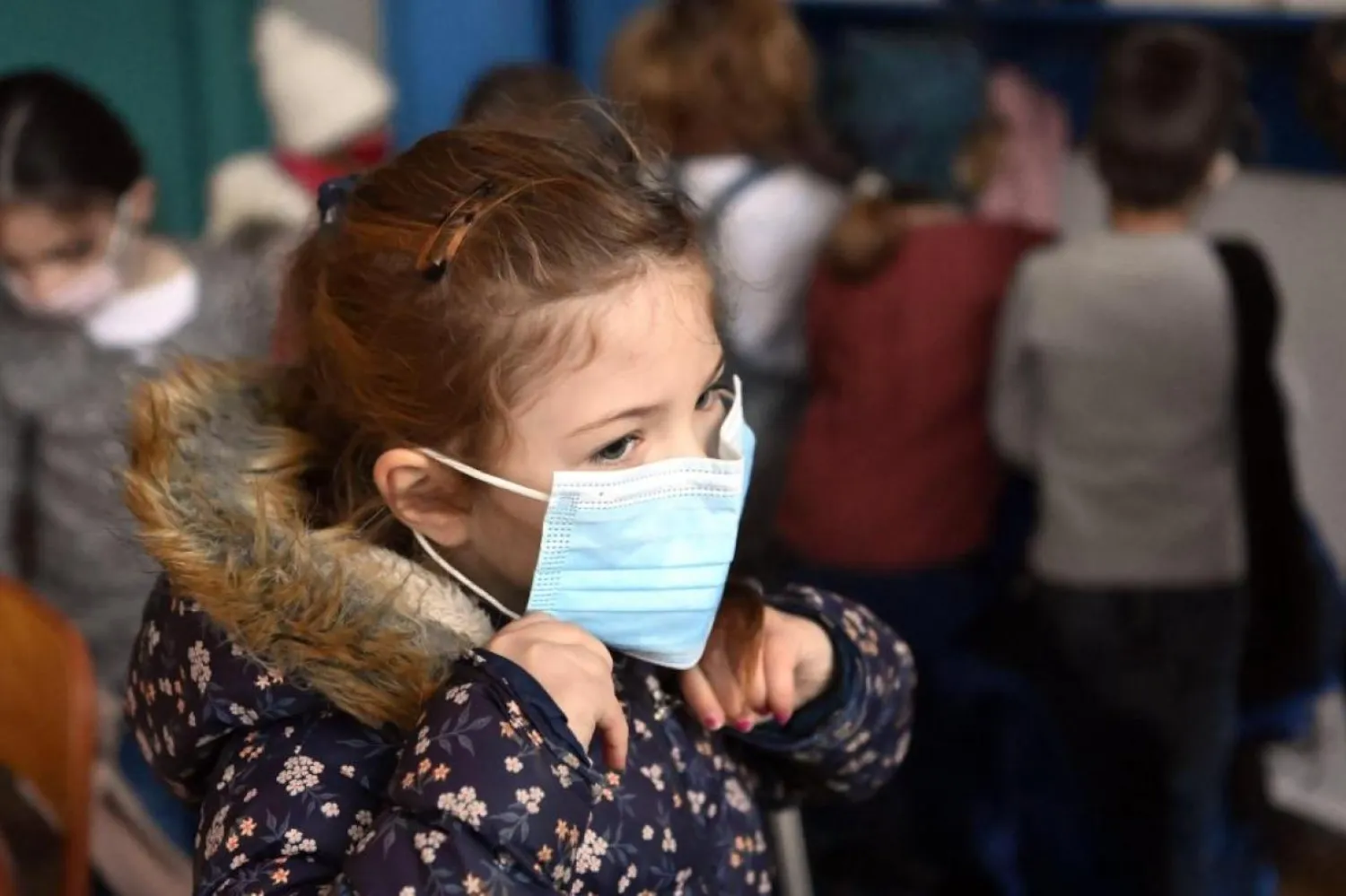 Uzmanlar maske ve mesafe önlemlerinin gevşemesiyle adenovirüs vakalarındaki artışa işaret ediyor (AFP)

