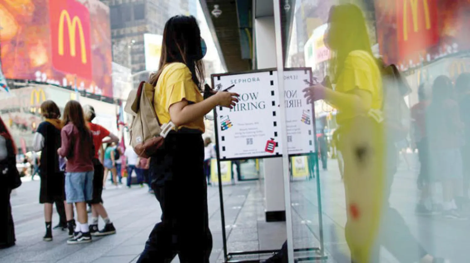 الناتج المحلي الإجمالي الأميركي انكمش 1.4% خلال الربع الأول من العام الجاري للمرة الأولى منذ تفشي وباء (كوفيد ــ 19) (رويترز)