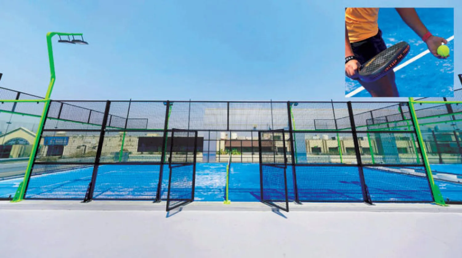 رياضة البادل في الكويت التي شهدت انتشاراً واسعاً