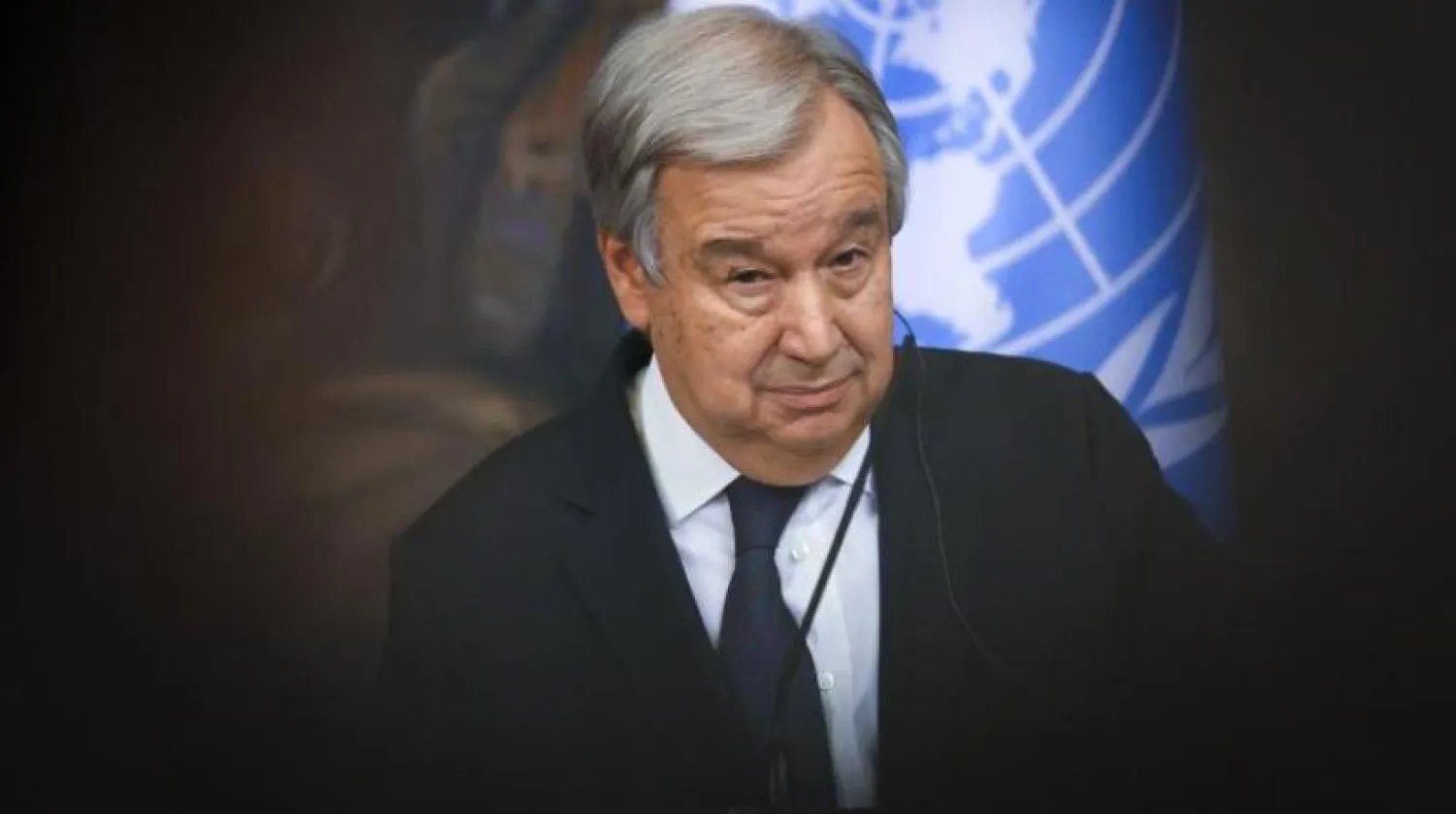 Guterres, Putin ile görüşmesinin ardından Moskova’da düzenlediği basın toplantısında (AP)