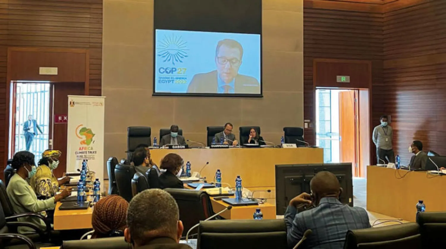 بعثة مصر لدى الاتحاد الأفريقي تنظم جلسة حول تغير المناخ (وزارة الخارجية المصرية)