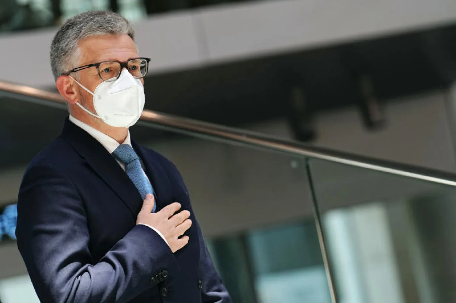 السفير الأوكراني أندري ميلنيك لدي ألمانيا (د.ب.أ)