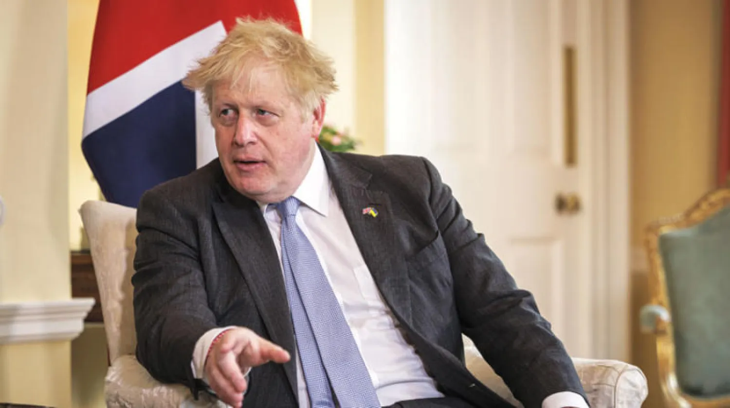 رئيس الوزراء البريطاني بوريس جونسون (د.ب.أ)