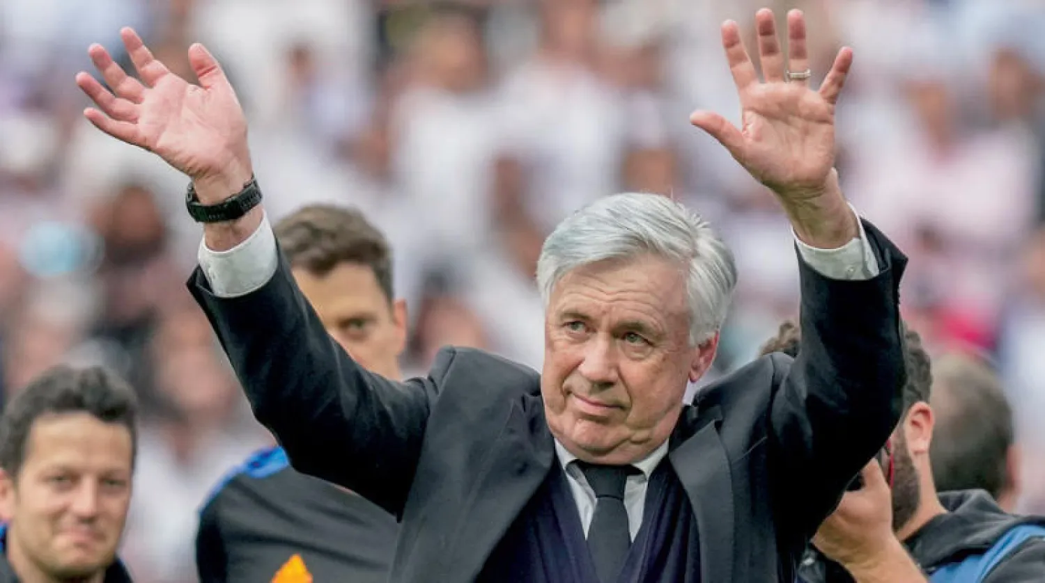 أنشيلوتي مع البقاء في ريال مدريد أو اعتزال التدريب (أ.ب)