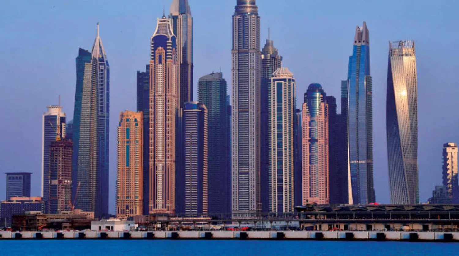 جانب من مدينة دبي الإماراتية (أ.ف.ب)