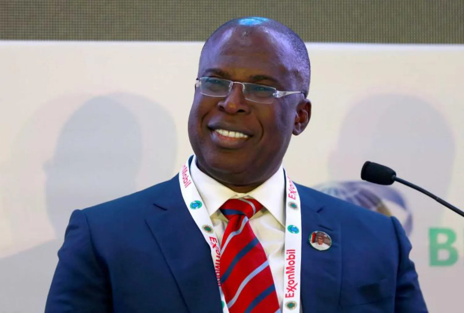 Nigeria’s Minister of Petroleum Resources Timipre Sylva attends an event in Abuja, February 10, 2020. (Reuters)
