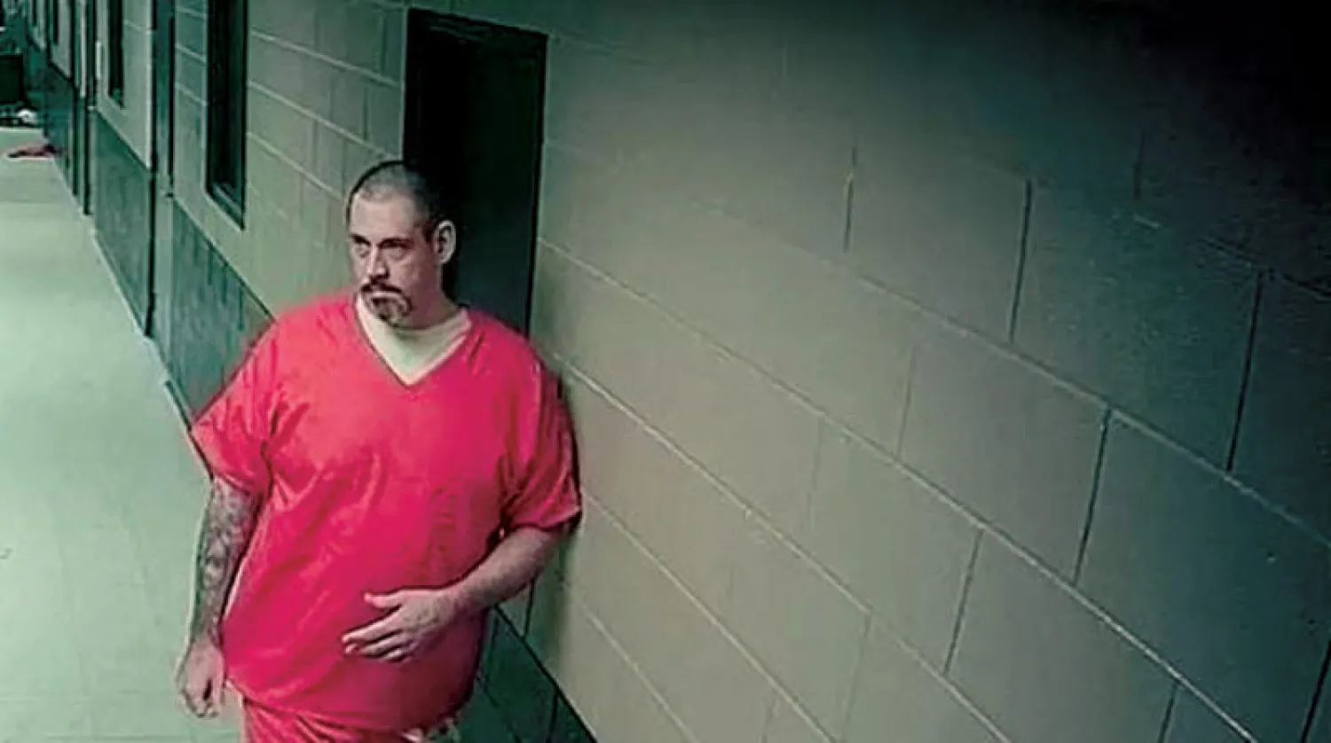 صورة أكثر حداثة للسجين كايسي وايت (أ.ف.ب)