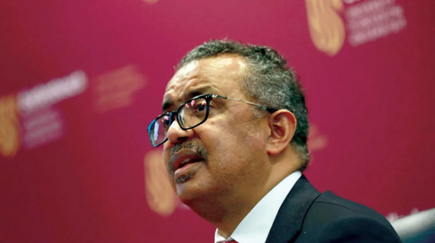 مدير منظمة الصحة العالمية تيدروس أدهانوم غيبريسوس (أ.ب)