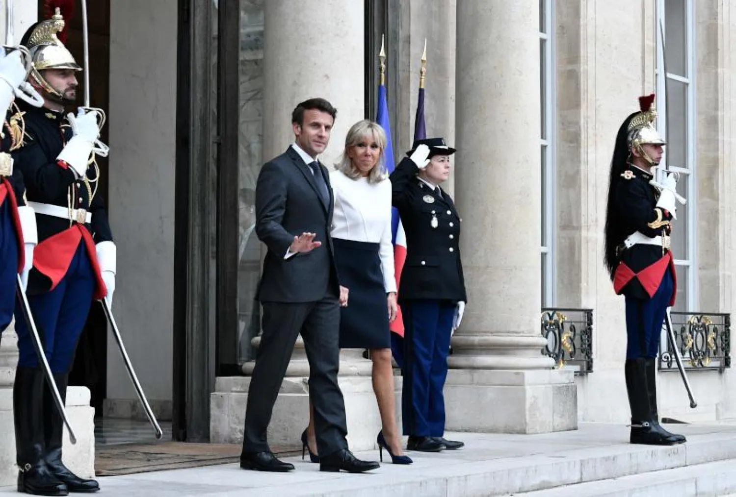 الرئيس الفرنسي إيمانويل ماكرون (أ.ف.ب)