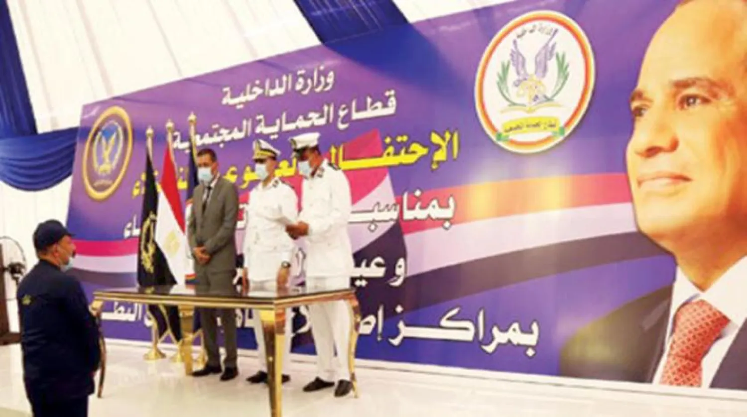 Ceremony of prisoners' release in Egypt (Egyptian Ministry of Interior)