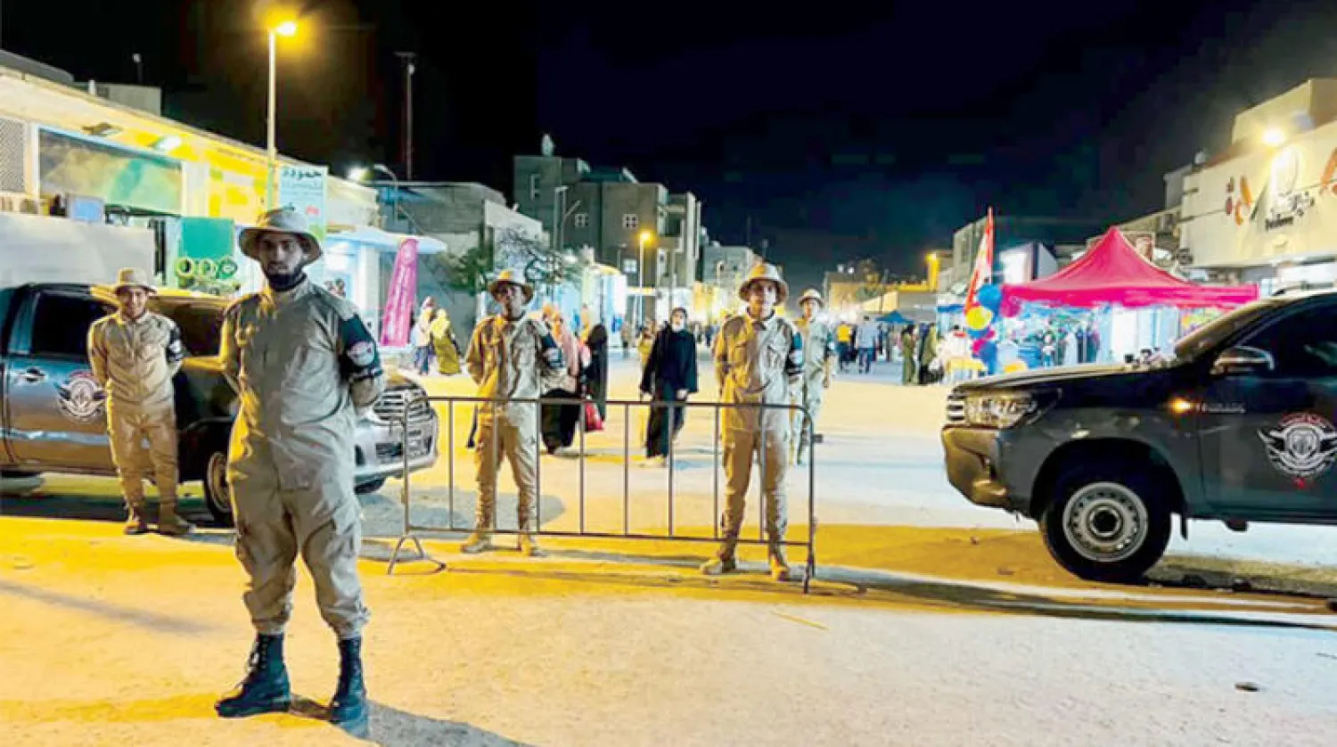 دورية أمنية تابعة لـ«جهاز دعم الاستقرار» تعمل على فرض الأمن في طرابلس (المكتب الإعلامي للجهاز)