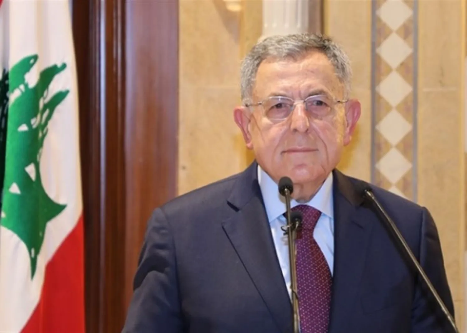 Former Lebanese Prime Minister Fouad Siniora. (EPA)