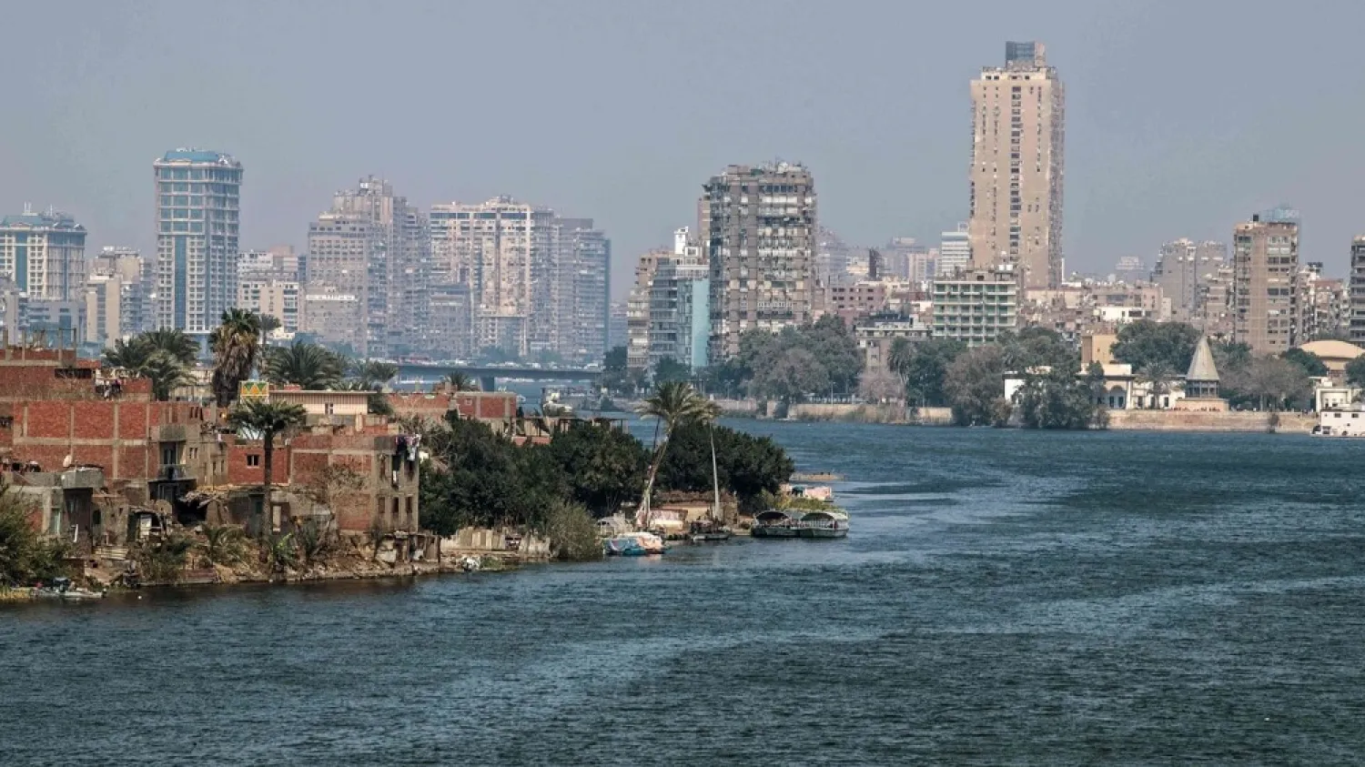 The Nile River in Cairo. (Getty Images)