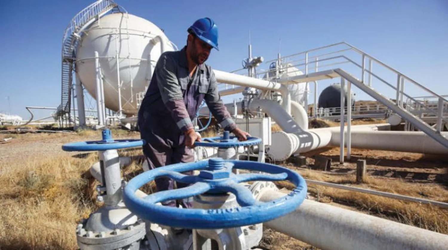 Kerkük kentinin batısındaki Hasan Bey Petrol Sahası (Getty Images)
