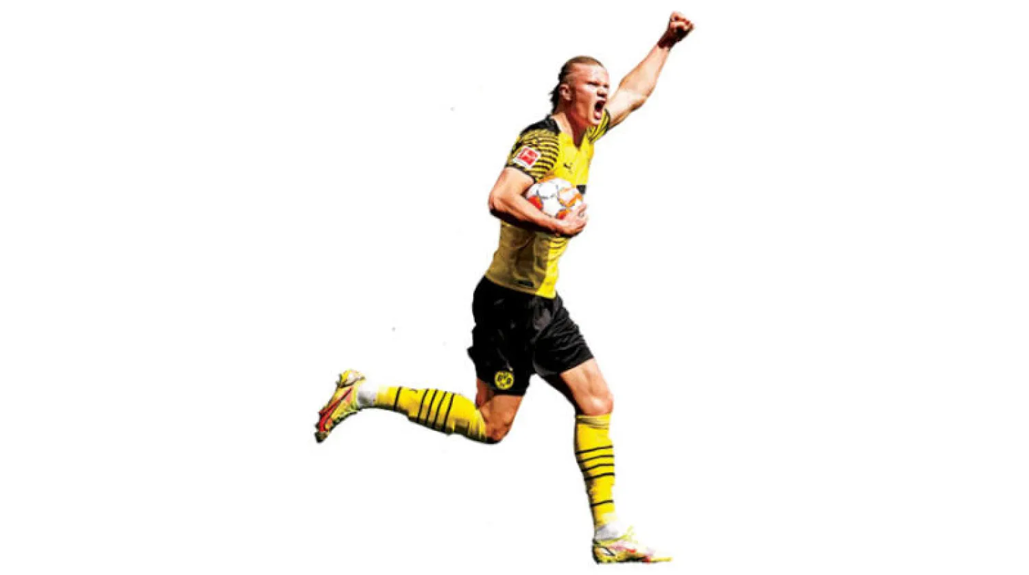 هالاند سيحصل على 500 ألف إسترليني راتباً أسبوعياً في سيتي (أ.ب)