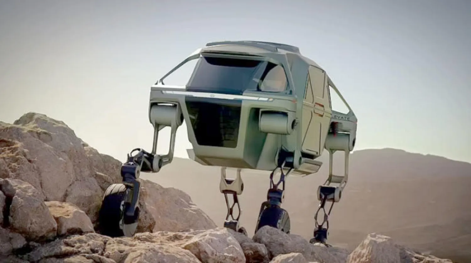 «سيارة المشي» على التضاريس الصعبة من هيونداي