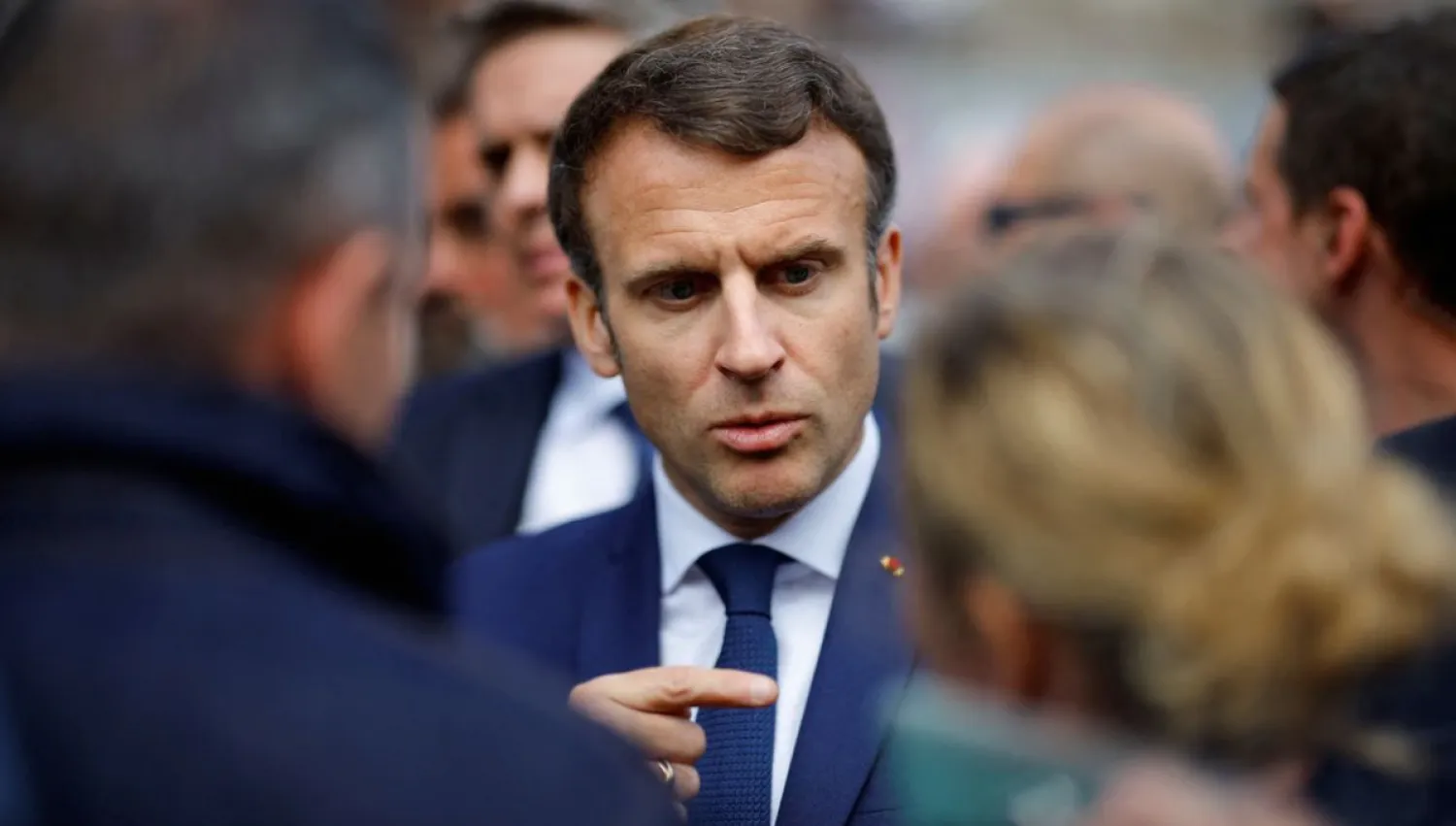 French President Emmanuel Macron. Reuters