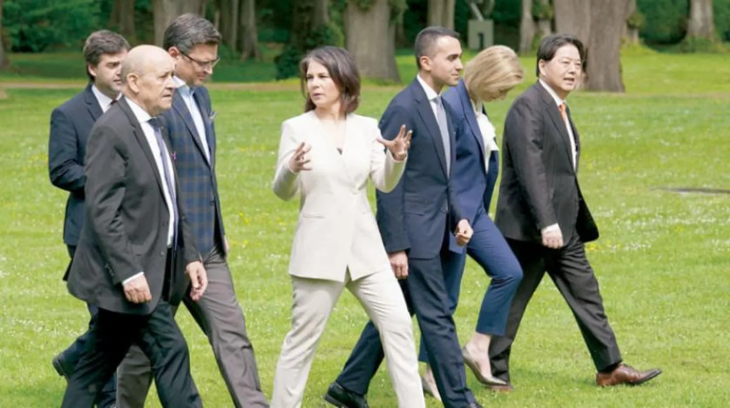 Almanya'nın Wangels bölgesi, G7 Dışişleri Bakanları Toplantısı’na ev sahipliği yaptı.  (Reuters)  