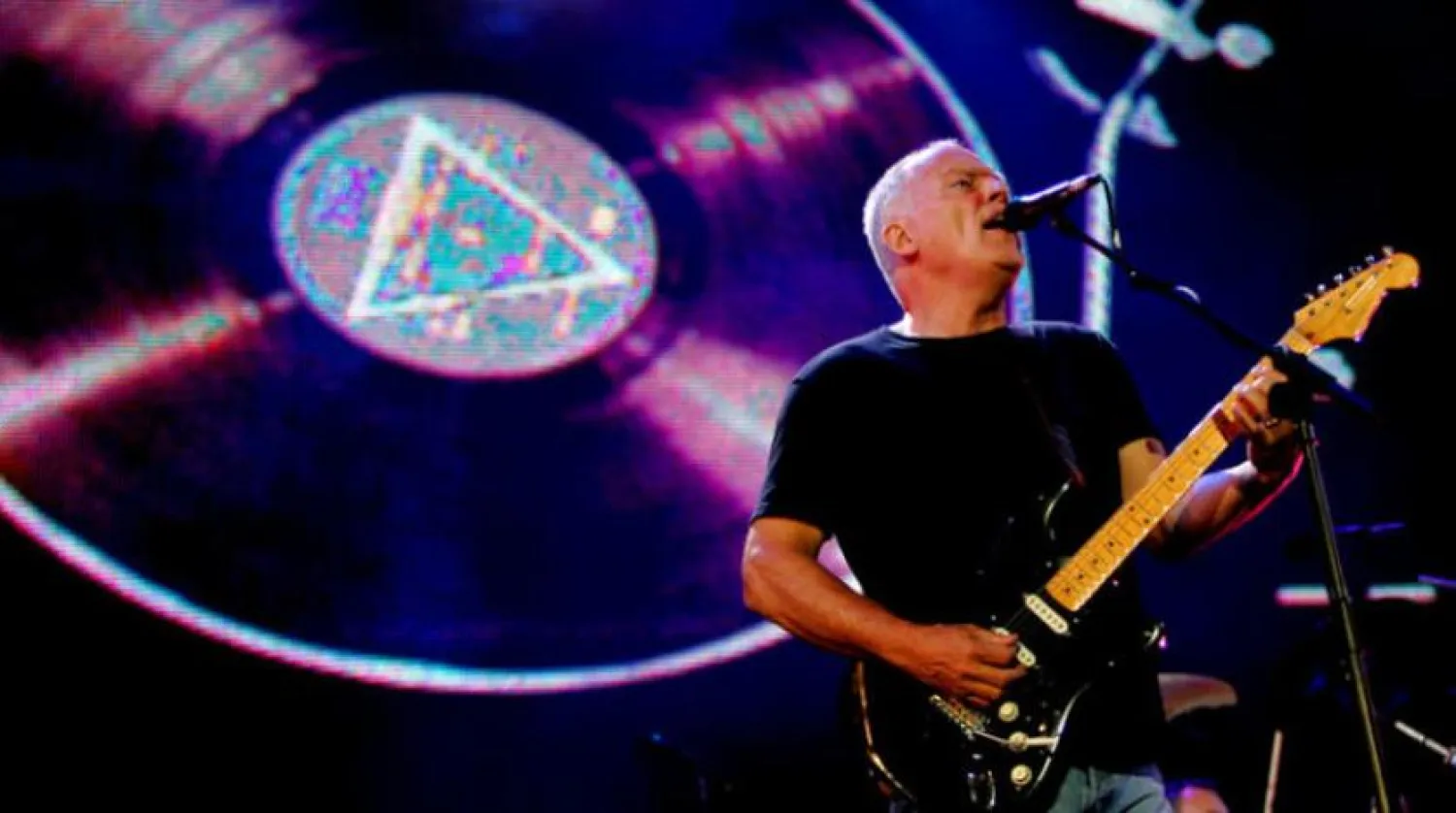 Pink Floyd'un solisti David Gilmour (AFP)
