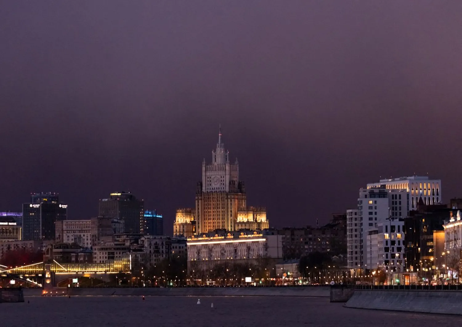 A general view on the headquarters of the Russian Foreign Ministry in Moscow, Russia April 29, 2022. REUTERS/Maxim Shemetov