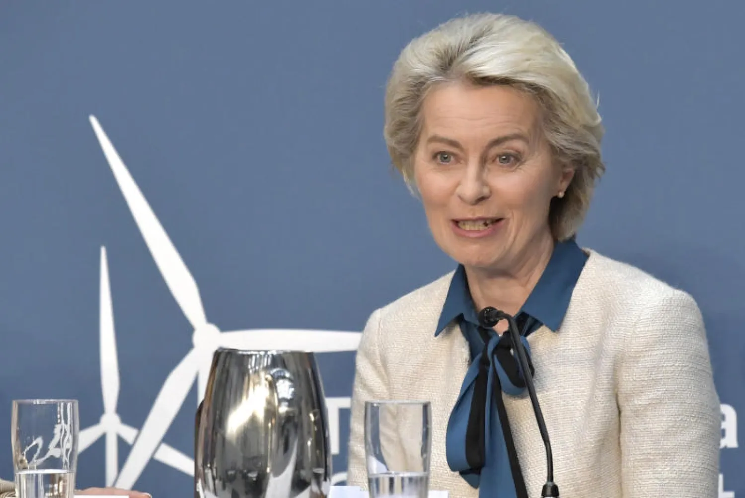 رئيسة المفوضية الأوروبية أورزولا فون دير لاين (د.ب.أ)