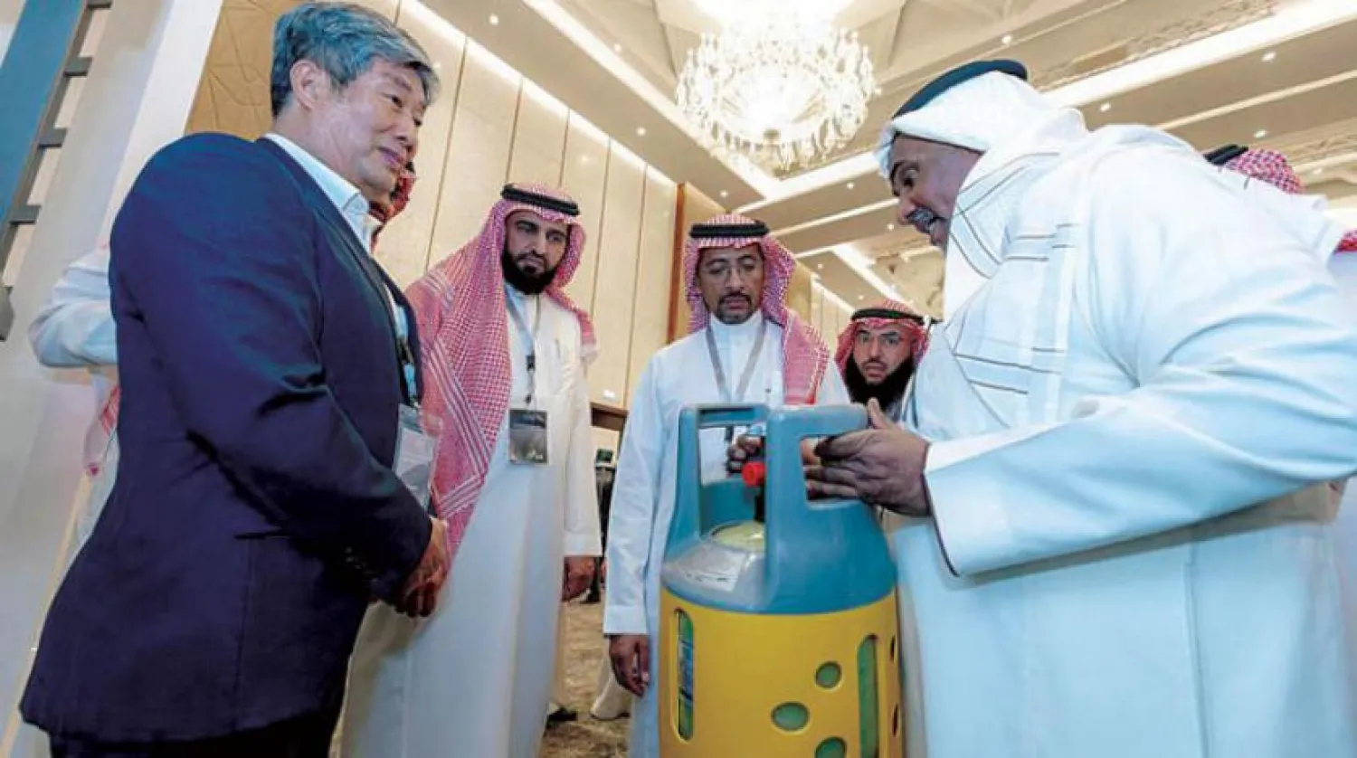 Saudi Arabia continues to push towards industrial production in various activities. (Asharq Al-Awsat)