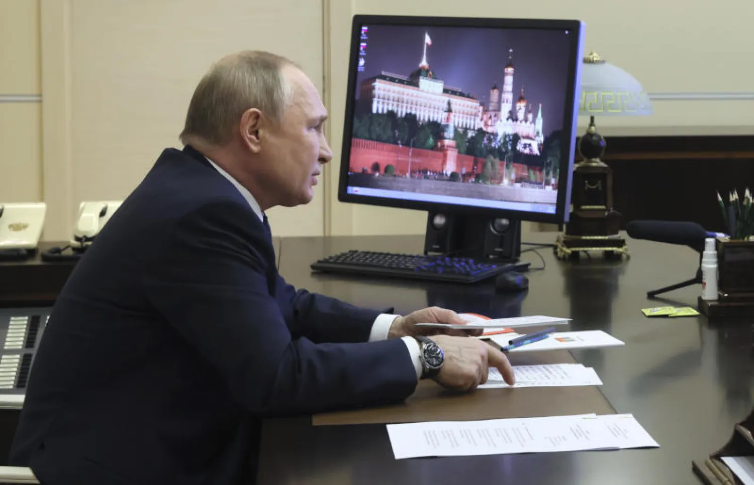 الرئيس الروسي فلاديمير بوتين (أ.ب)