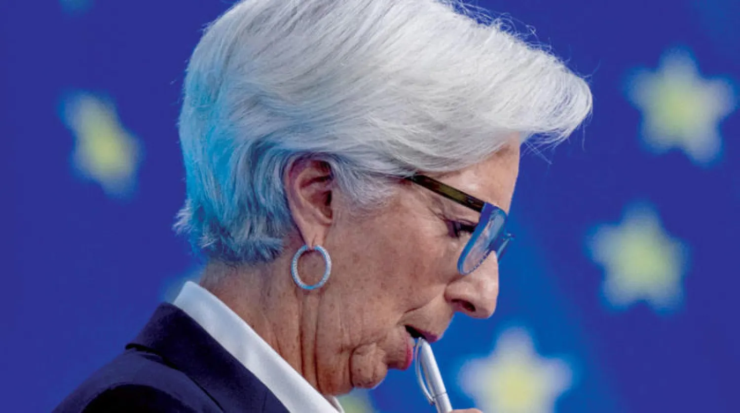 كريستين لاغارد رئيسة البنك المركزي الأوروبي (رويترز)