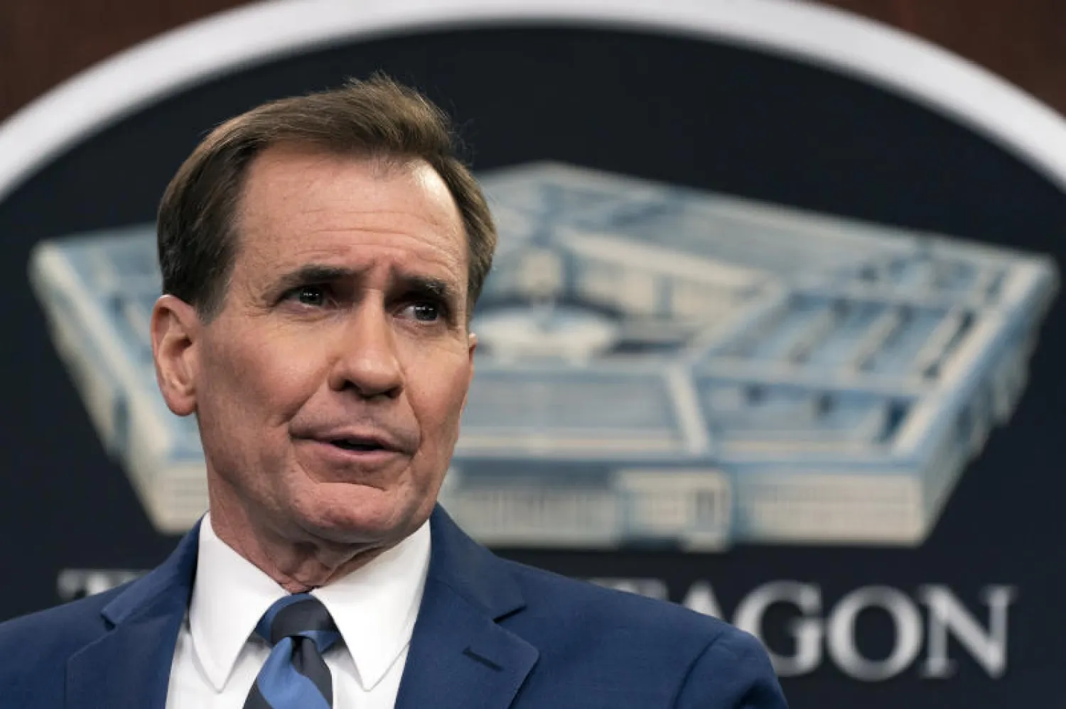 الناطق باسم وزارة الدفاع الأميركية جون كيربي (أ.ب)