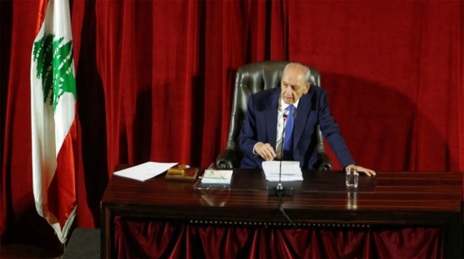 رئيس البرلمان نبيه بري (رويترز)