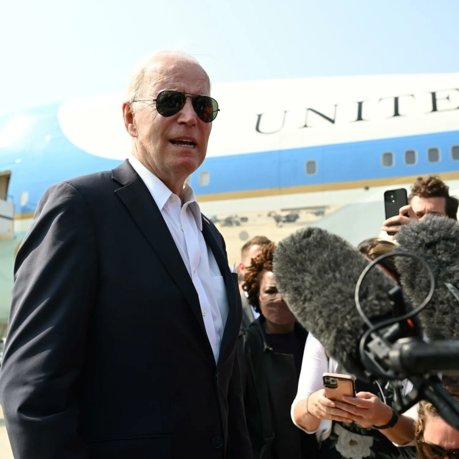 US President Joe Biden has expressed concern about the spread of monkeypox, at least one case of which has been confirmed in the United States SAUL LOEB AFP
