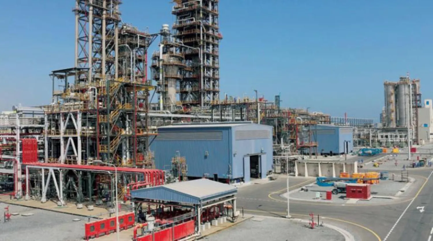 One of Borouge’s industrial units in Abu Dhabi. (WAM)