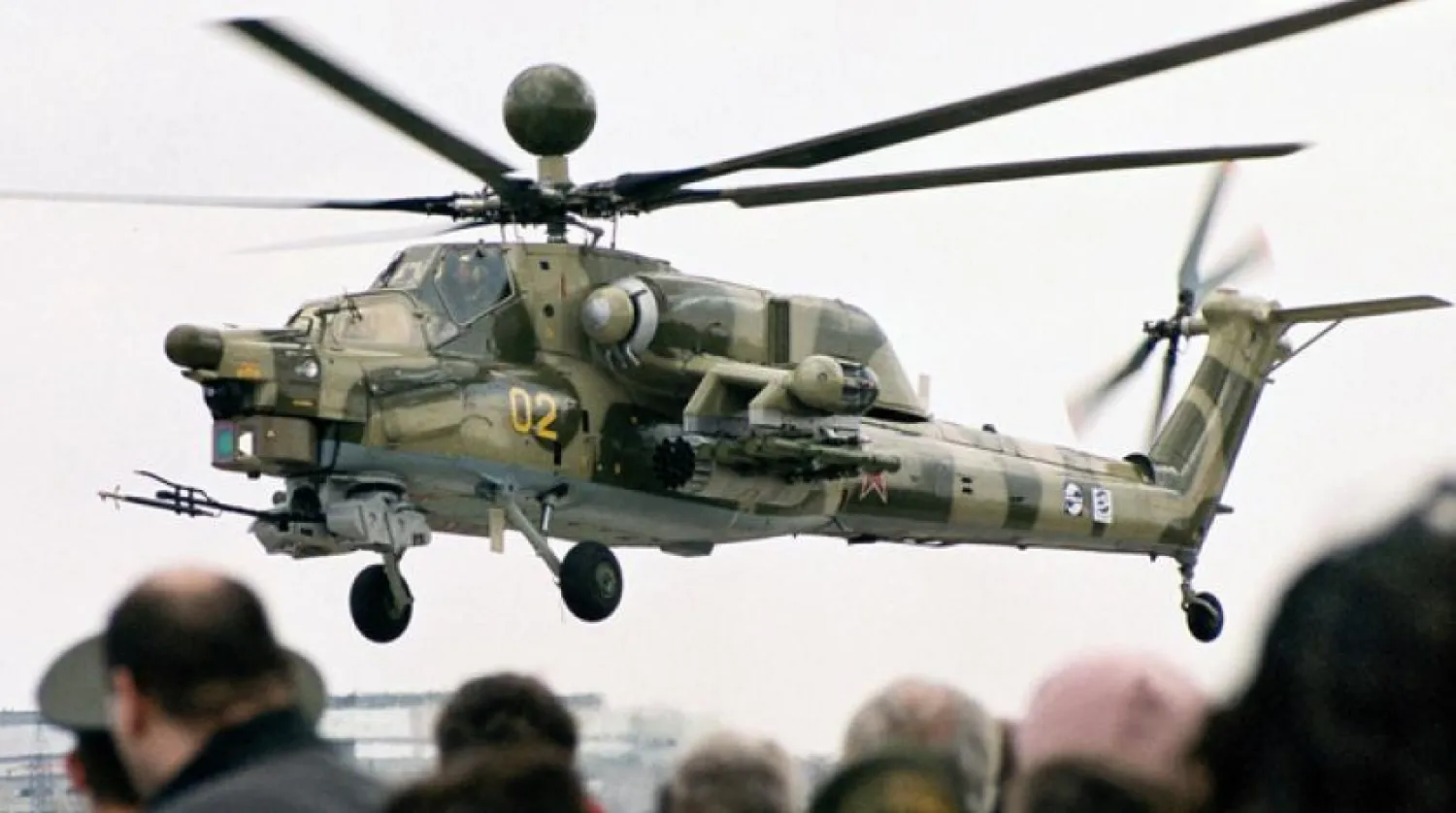 A Russian Mi-28. AFP file photo
