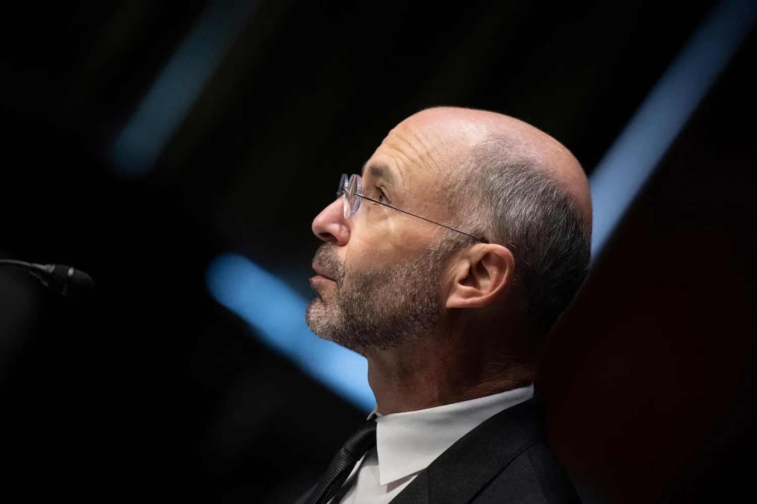 Robert Malley, Biden administration special envoy for Iran, testifies about the JCPOA (Joint Comprehensive Plan of Action) during a hearing of the Senate Foreign Relations on Capitol Hill May 25, 2022, in Washington, DC. (AFP)