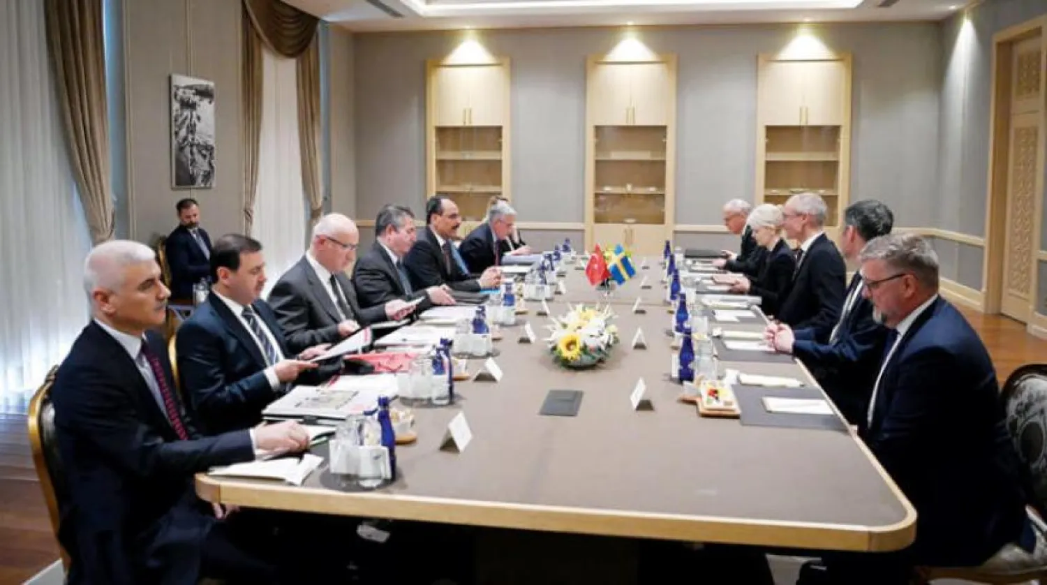 Türk ve İsveçli heyetler 26 Mayıs’ta Ankara’da bir araya geldi. (AFP)