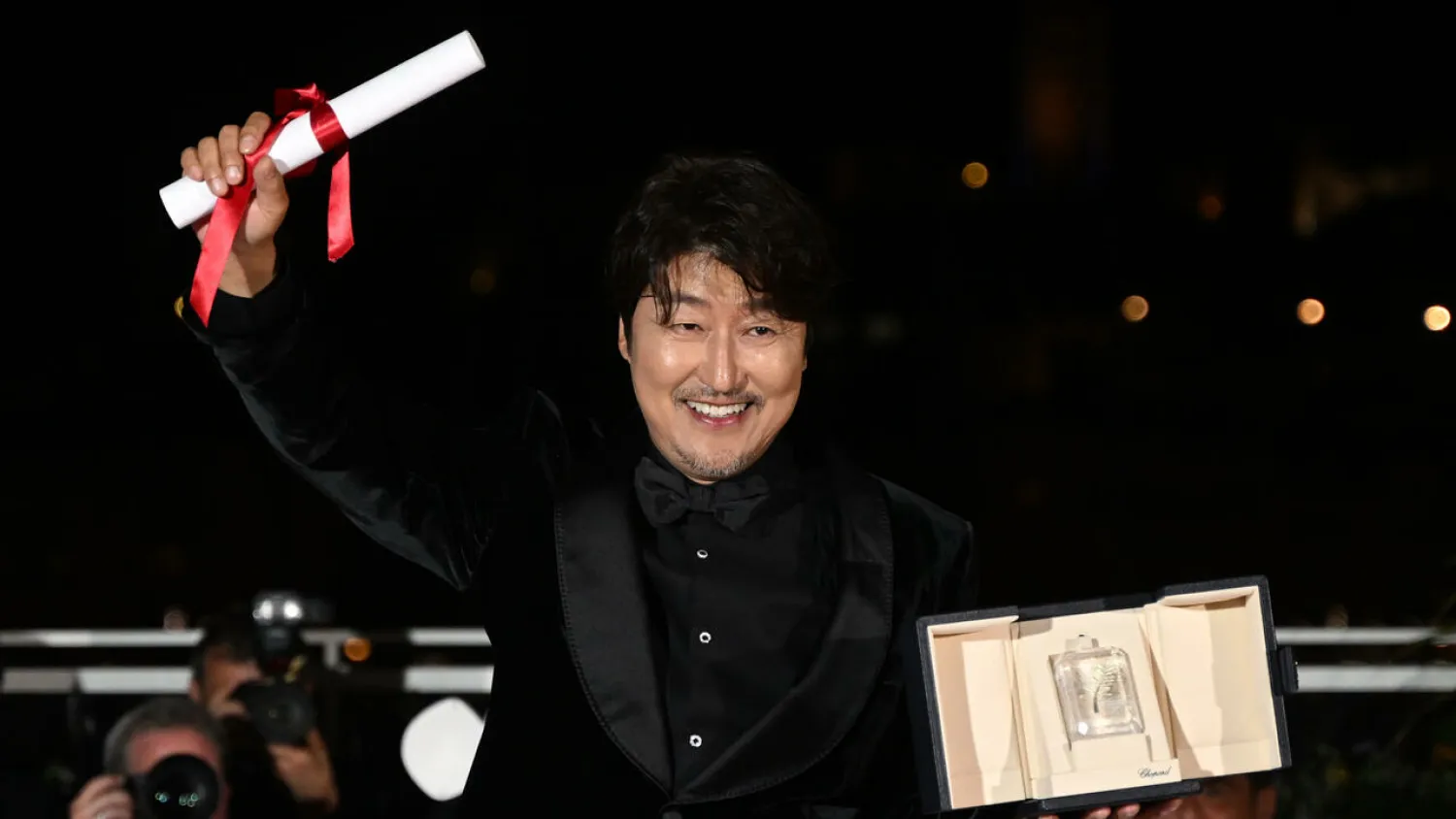 Song Kang-Ho is often called the face of South Korean cinema PATRICIA DE MELO MOREIRA AFP
