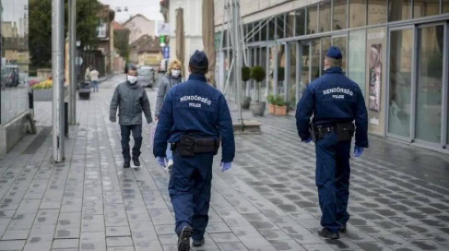 دورية للشرطة في المجر (أرشيفية - أ.ف.ب)