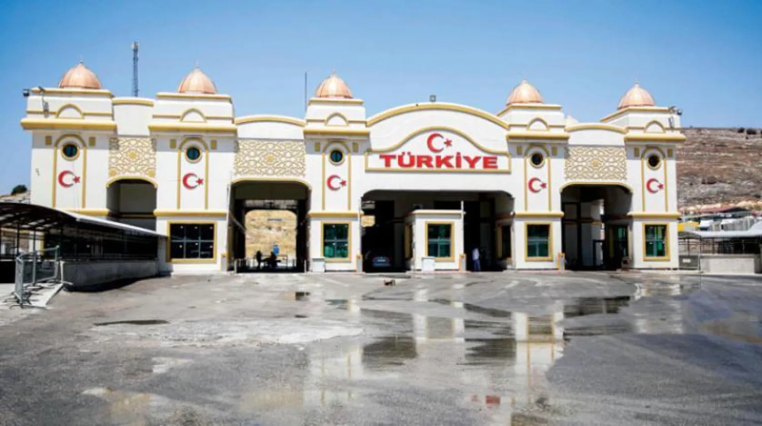 معبر باب الهوى الحدودي مع سوريا من الطرف التركي (أ.ف.ب)
