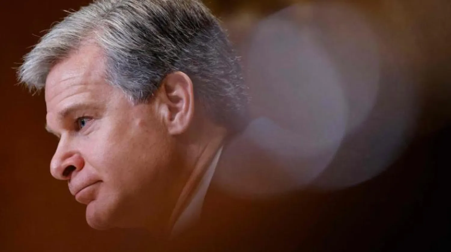 FBI Director Christopher Wray. AFP file photo