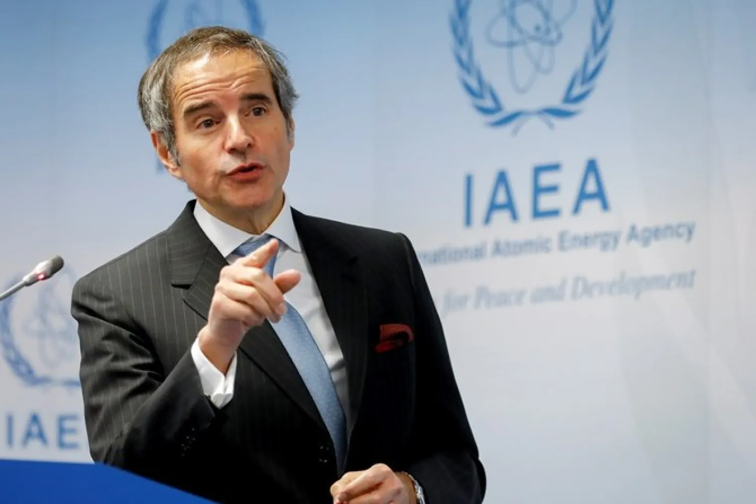 IAEA Director General Rafael Mariano Grossi. (AP)
