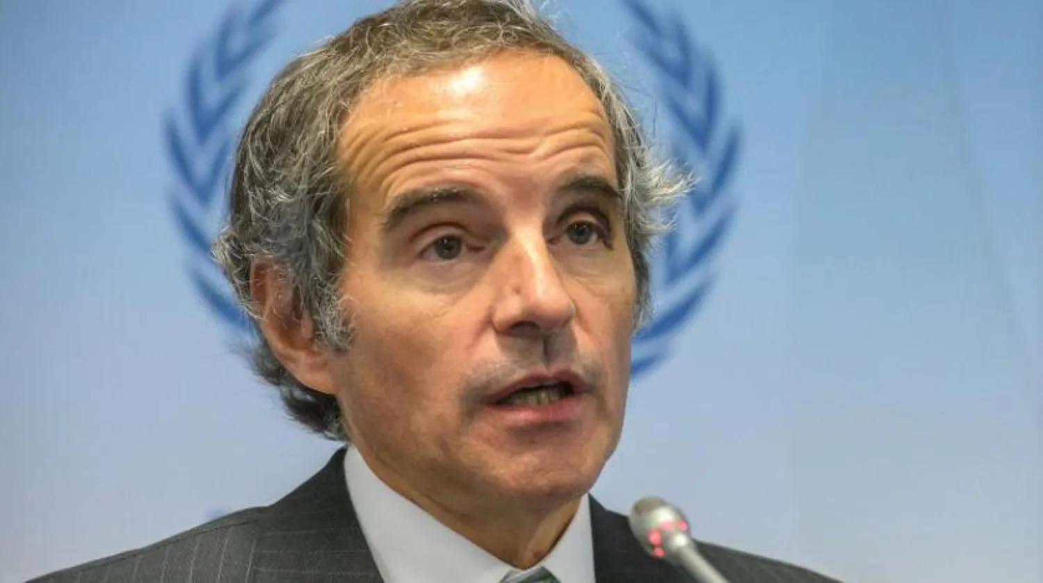 Uluslararası Atom Enerjisi Ajansı Genel Direktörü Rafael Grossi (EPA)