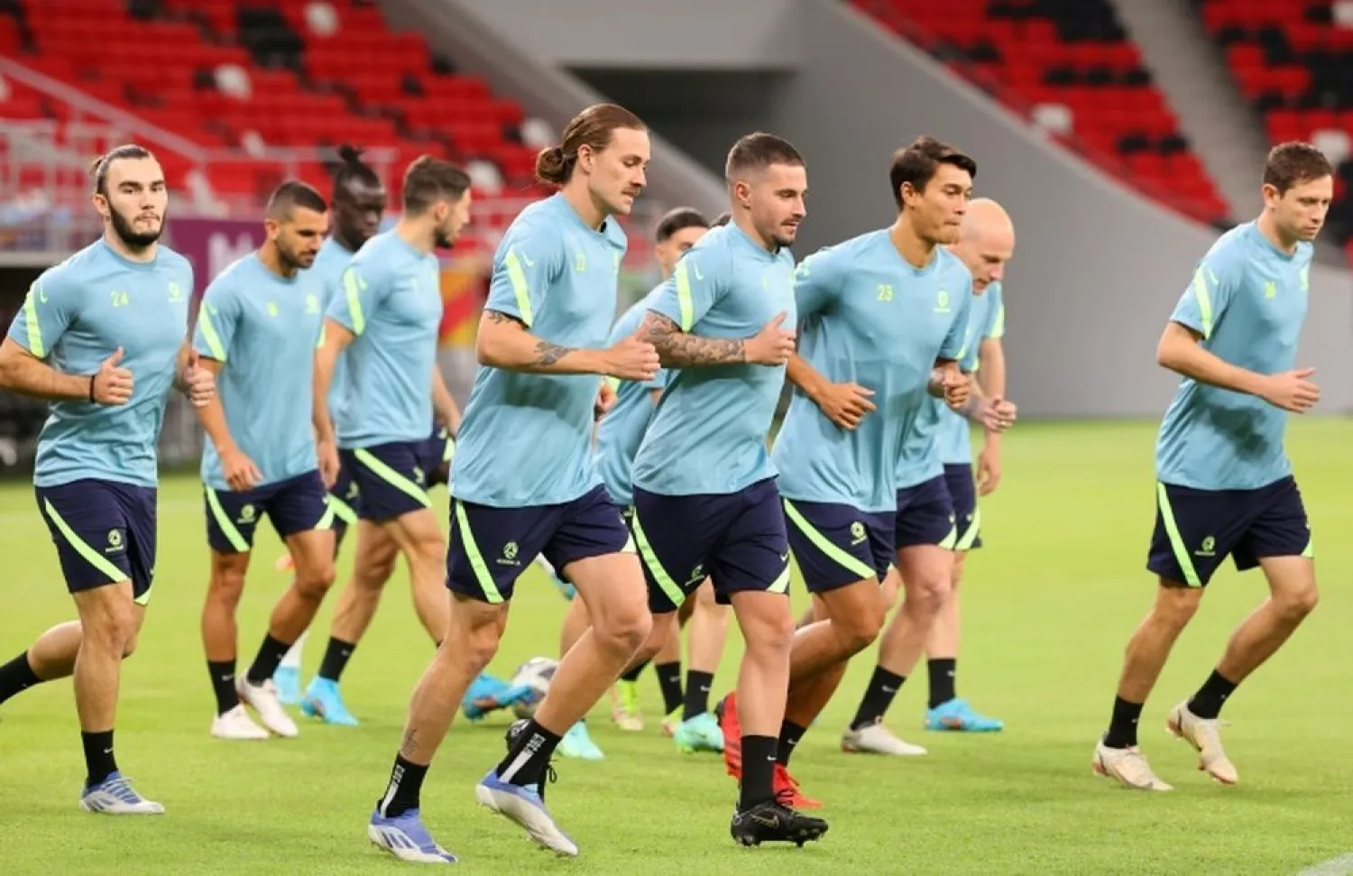 Australia happy to reach World Cup finals the hard way. AFP
