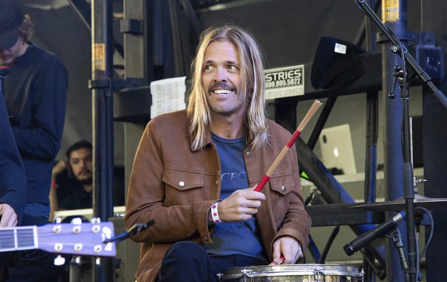 Musician Taylor Hawkins appears at One Love Malibu in Calabasas, Calif., on Dec. 2, 2018. (AP)