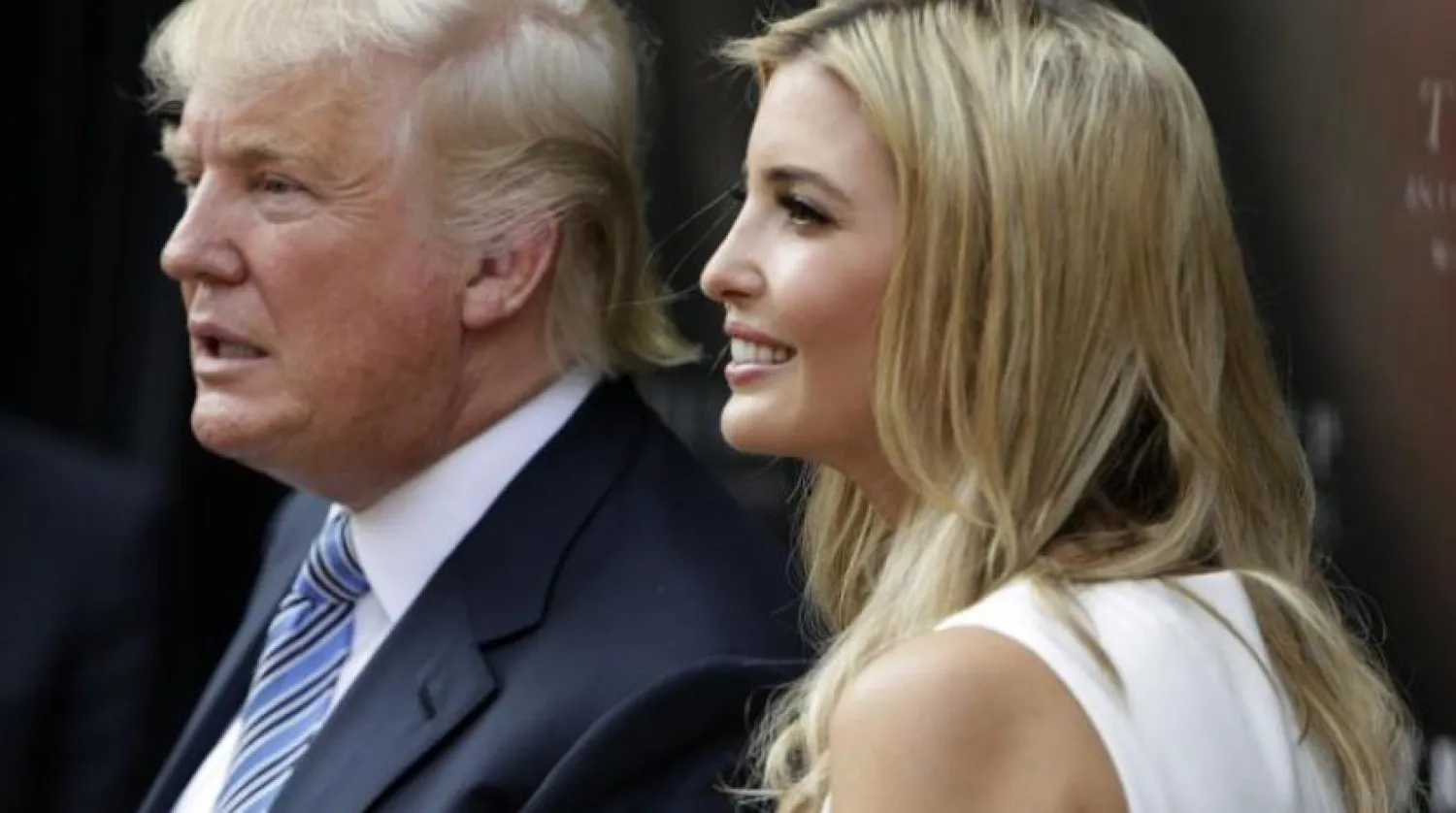 Eski ABD Başkanı Donald Trump ve kızı Ivanka Trump (Reuters)