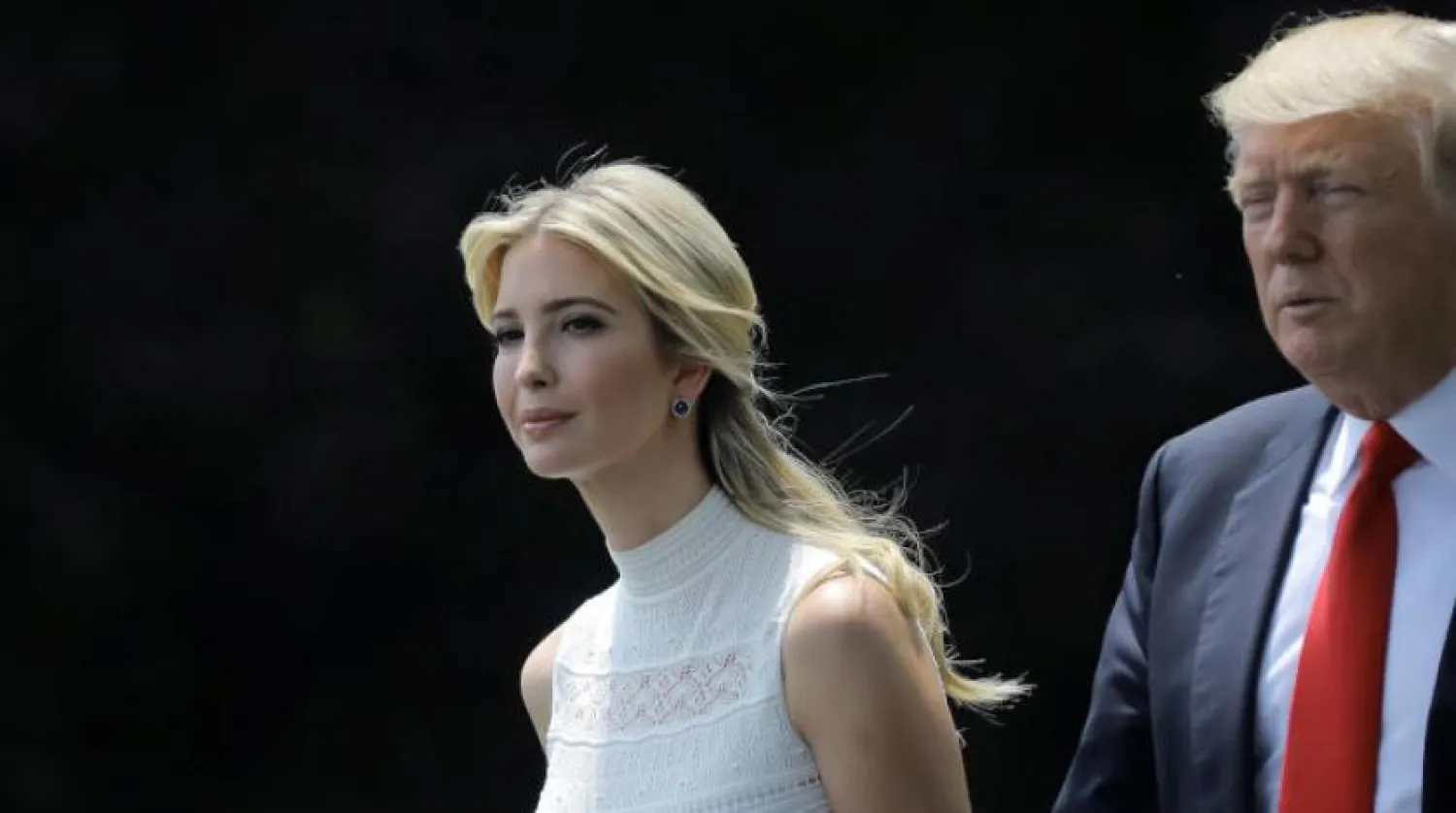 Eski ABD Başkanı Donald Trump ve kızı Ivanka (Reuters)
