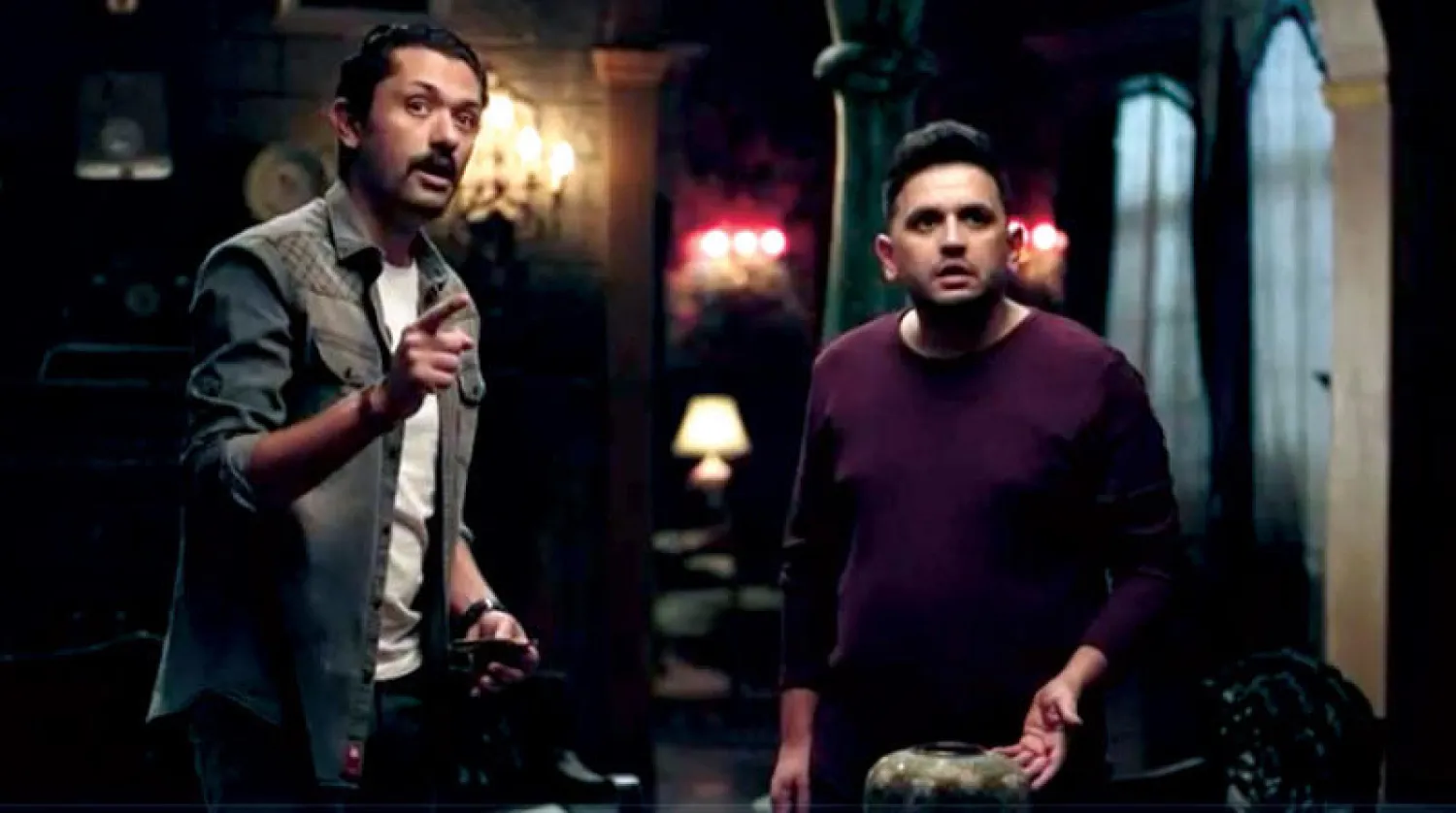 مشهد من مسلسل «البيت بيتي»