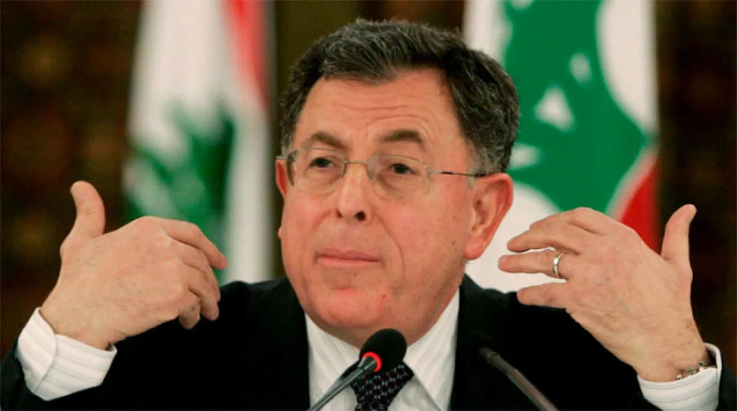 السنيورة غير متفائل بتشكيل سريع للحكومة