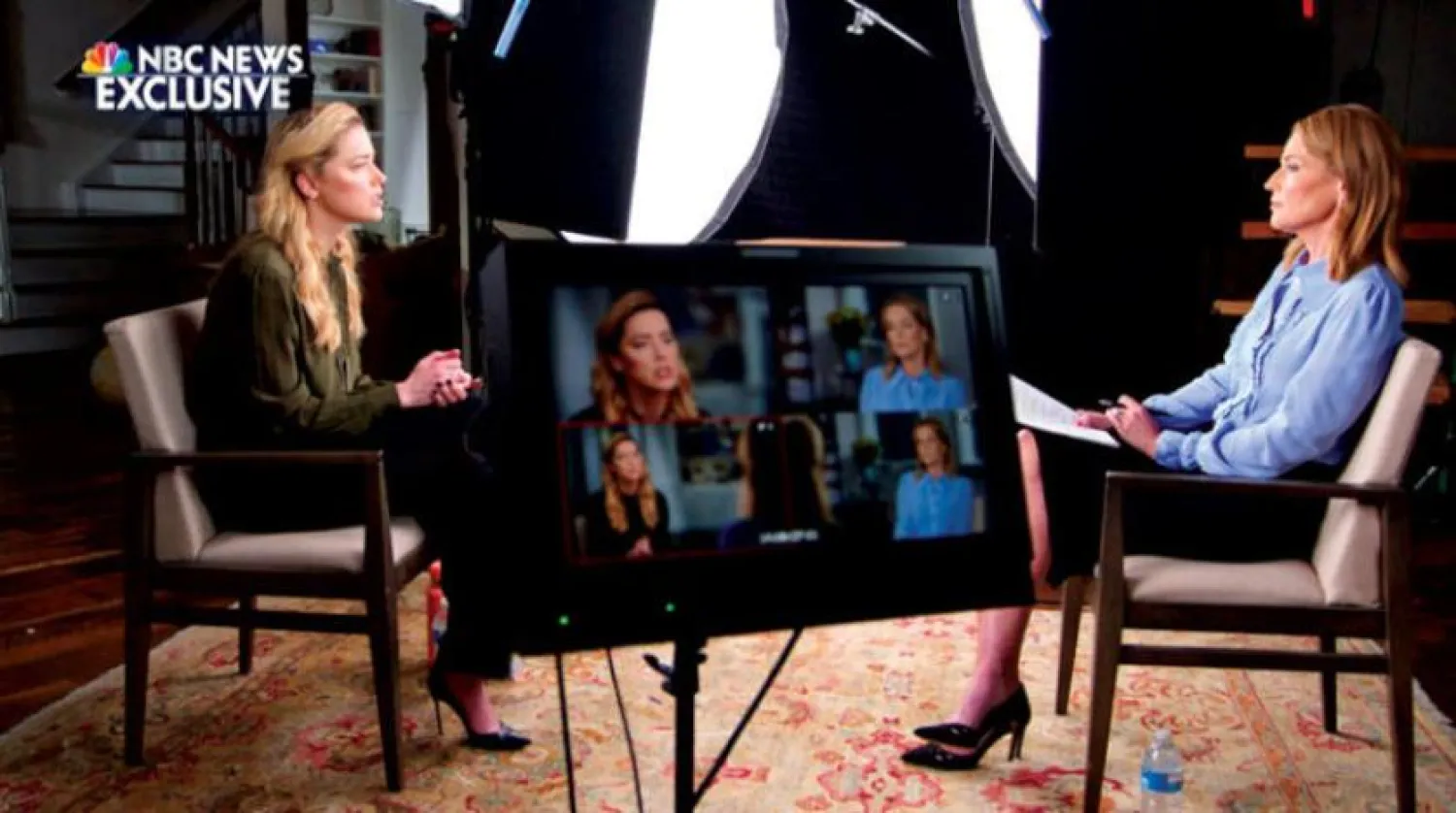 Amber Heard, NBC’de bir röportajda (AP)