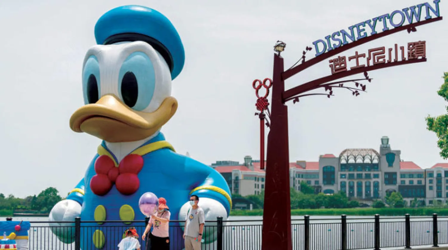 «مدينة ديزني» في شنغهاي الصين (أ.ف.ب)