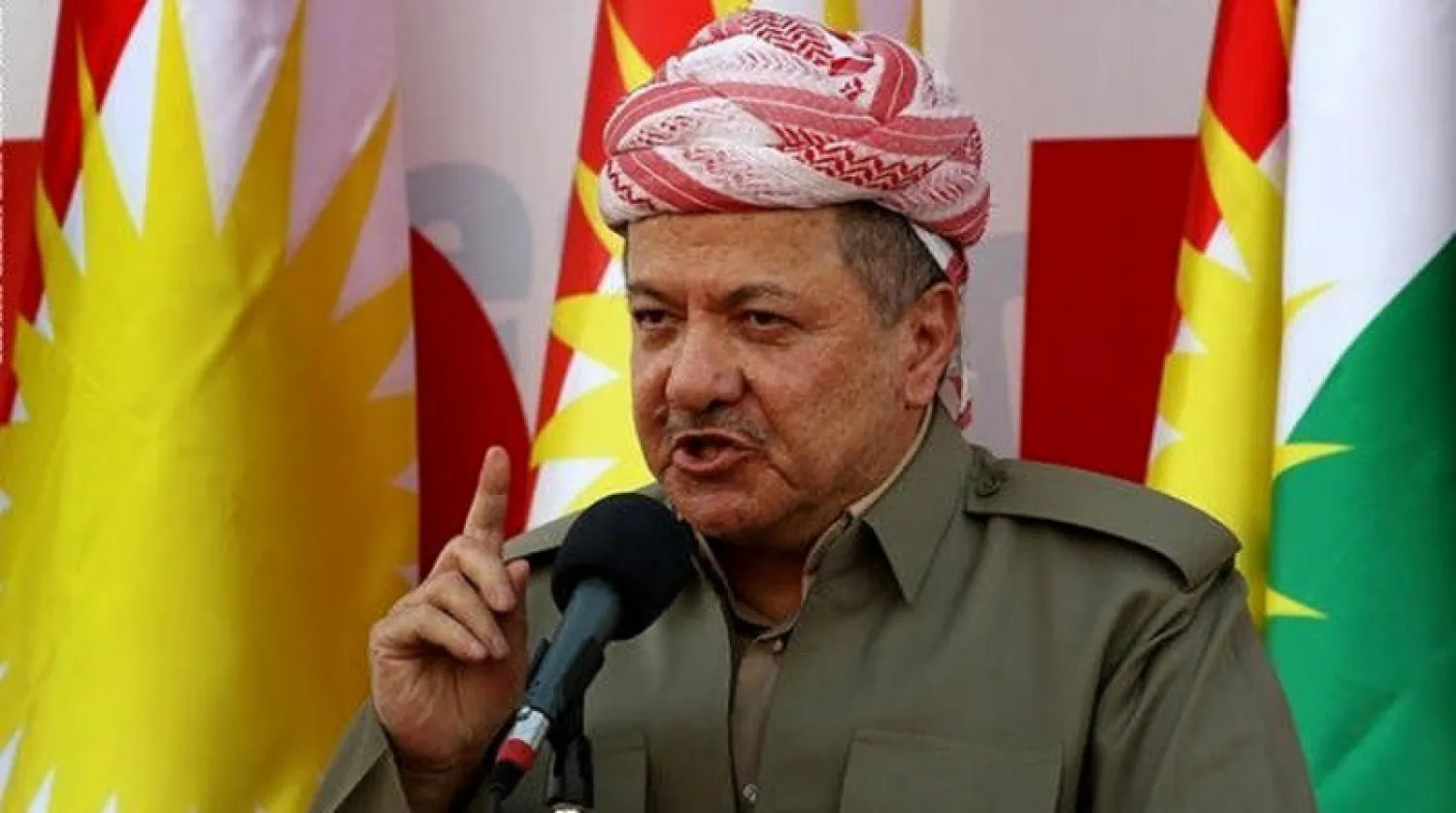 بارزاني يتعهد حماية إقليم كردستان بـ«الدم»